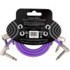 imageErnie Ball Flex Patch Cable 6in  Blue  SinglePurple