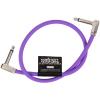 imageErnie Ball Flex Patch Cable 6in  Blue  SinglePurple