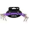 imageErnie Ball Flex Patch Cable 6in  Blue  SinglePurple