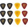 imageErnie Ball Guitar Picks Medium Super Glow 12pack P09225Assorted