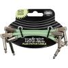 imageErnie Ball Flex Patch Cable 6in  Blue  SingleGlow in Dark