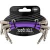 imageErnie Ball Flex Patch Cable 6in  Blue  SinglePurple