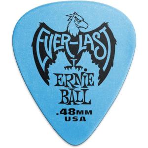 imageErnie Ball Everlast Guitar Picks Pink 60mm 12pack P09179Blue 48mm