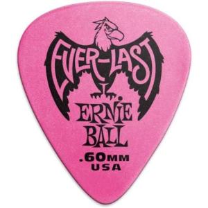 imageErnie Ball Everlast Guitar Picks Pink 60mm 12pack P09179Pink 6 mm