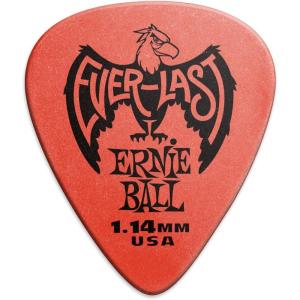 imageErnie Ball Everlast Guitar Picks Pink 60mm 12pack P09179Red 114mm