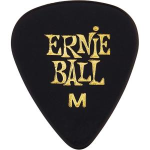 imageErnie Ball Guitar Picks Medium Super Glow 12pack P09225Black