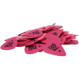 imageErnie Ball Guitar Picks Medium Super Glow 12pack P09225Pink