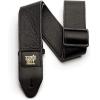 imageErnie Ball TriGlide Italian Leather Guitar Strap Tan P04136Black