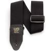 imageErnie Ball Stretch Comfort Guitar Strap Racer White P05327Black