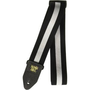 imageErnie Ball Stretch Comfort Guitar Strap Racer White P05327Racer White