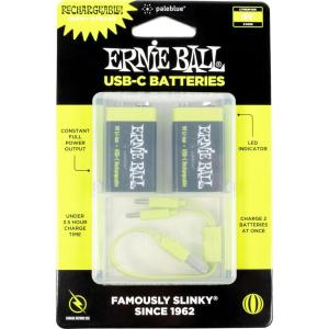 imageErnie Ball USBC Rechargeable 9v Battery by Paleblue  2Pack