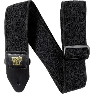 imageErnie Ball Classic Jacquard Guitar StrapBass Strap  Daisy After Dark