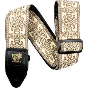 imageErnie Ball Classic Jacquard Guitar StrapBass Strap  Golden Tapestry