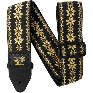 image:imageErnie Ball Classic Jacquard Guitar StrapBass Strap  Vintage Harvest P05637Flower Crown