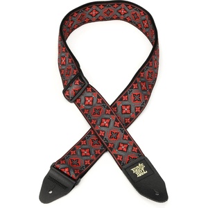 image:imageErnie Ball Classic Jacquard Guitar StrapBass Strap  Vintage Harvest P05637Red King