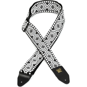 image:imageErnie Ball Classic Jacquard Guitar StrapBass Strap  Vintage Harvest P05637White Savannah